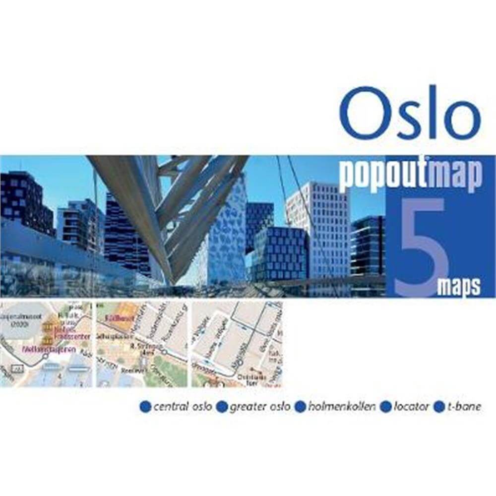 Oslo PopOut Map - PopOut Maps